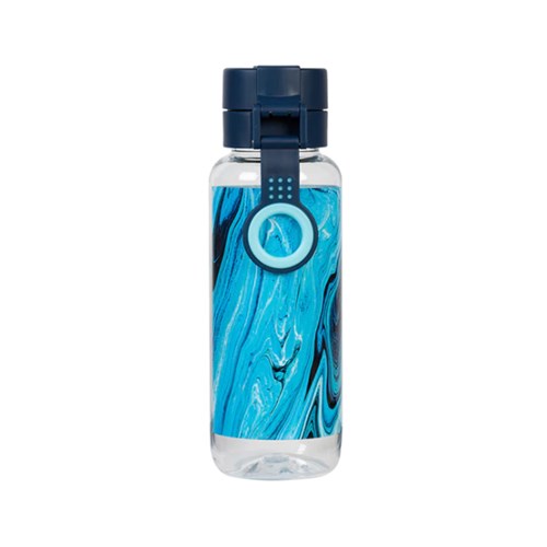SPE-WBTP-OCM - SPENCIL WATER BOTTLE LOCKABLE LID - Ocean Marble